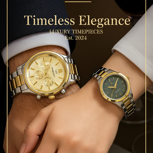 Gold AuraBond Couple Watch Edition