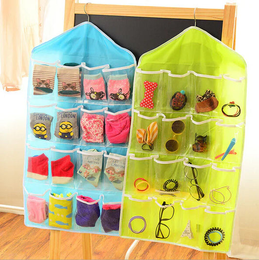 16 Pocket Wall Hanging Organizer for Storage