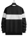 Zebra Black and White Block Sweatshirt