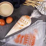 Disposable Pastry Icing Bags with All-Size Nozzles – 25 Pcs