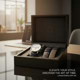 GearLine Dual Strap Navy Blue & Gray Men Watch