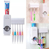Best Quality Set of Toothpaste Dispenser & Brush Holder