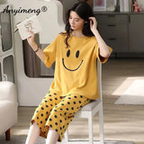 Yellow Smile Night Suit